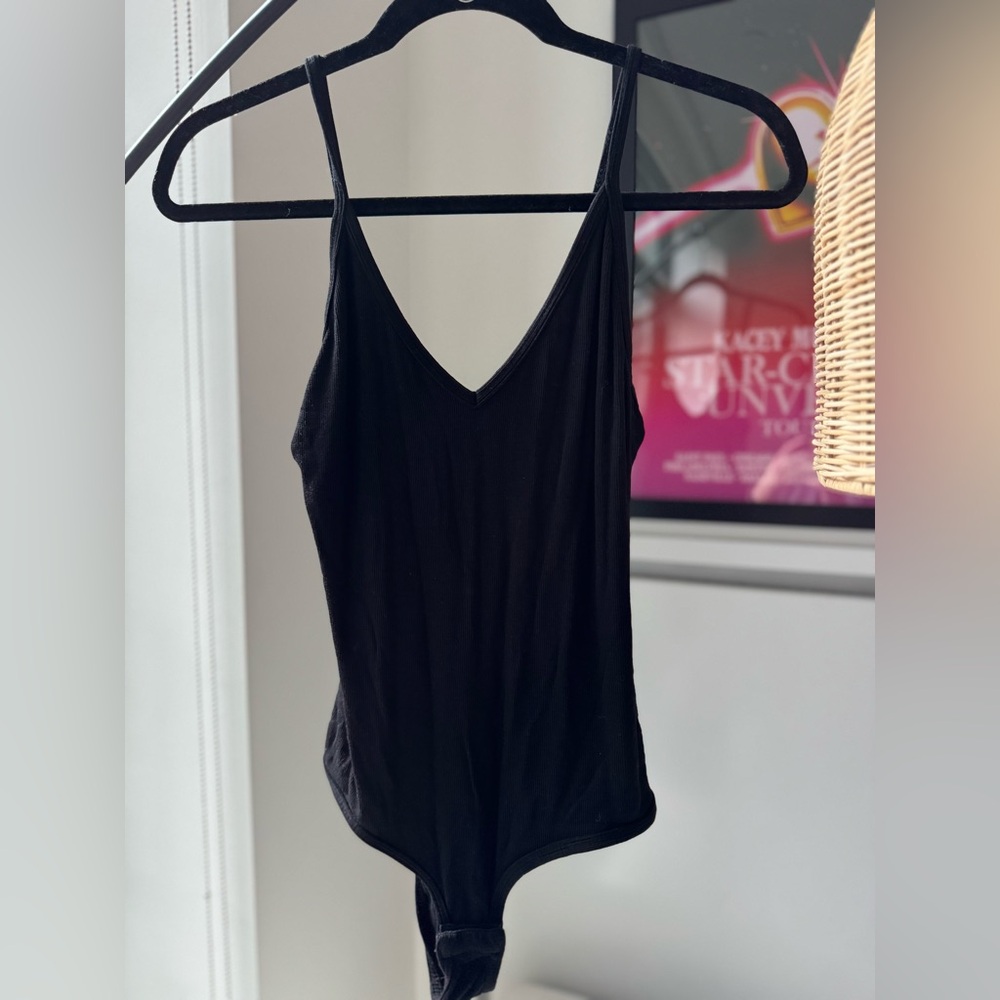 NWT Olivaceous Black Bodysuit One Piece
